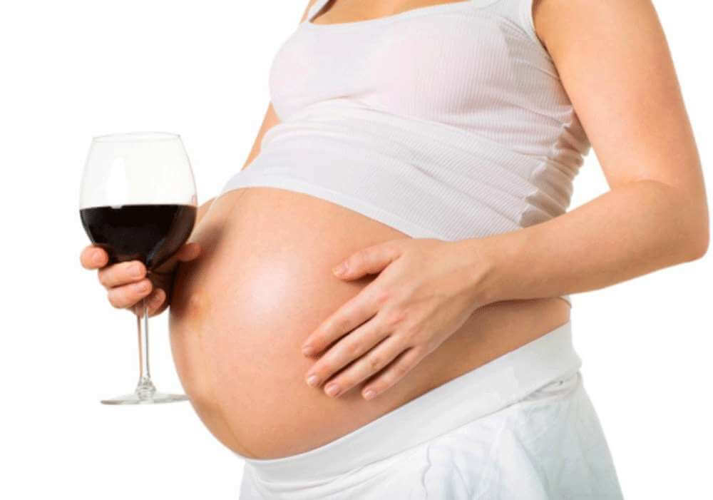 влияние алкоголя на плод во время беременности